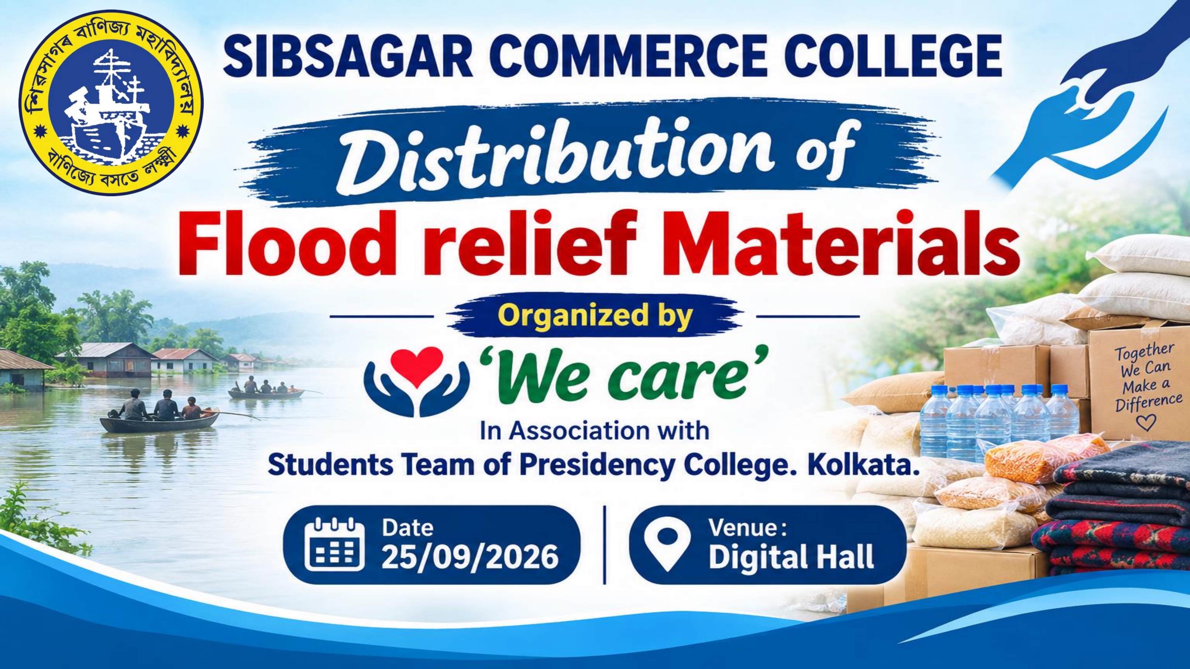 Distribution of Flood relief Materials 
